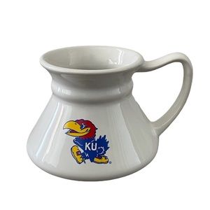 KU Kansas University No Spill Ceramic Coffee Mug